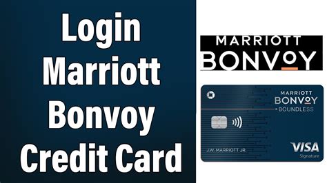 Marriott bonvoy credit card log in - How To Login Marriott Bonvoy Credit Card Online Account 2…